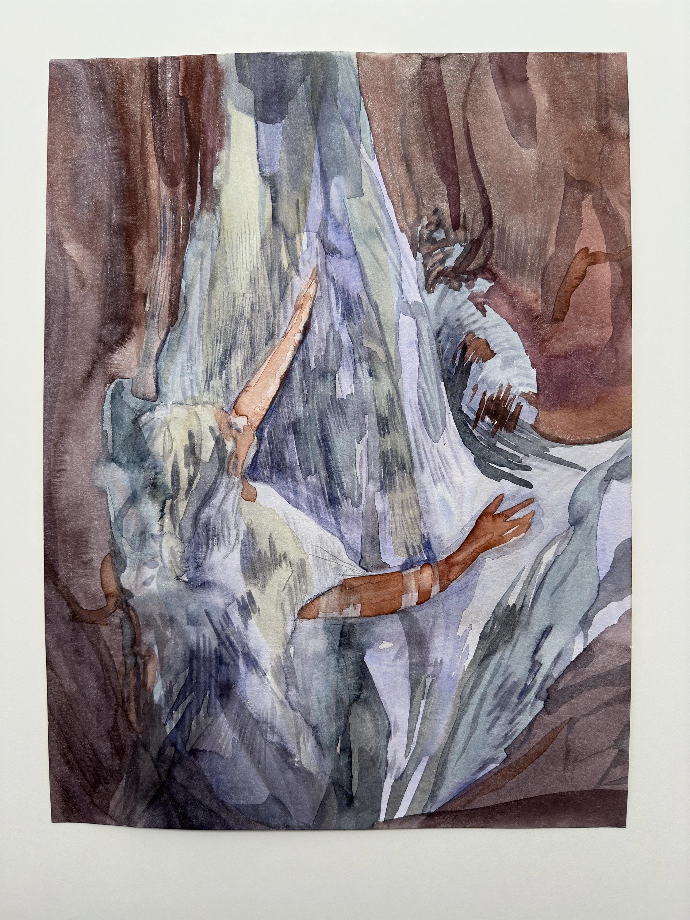 Portrait, December 2024, original work on paper