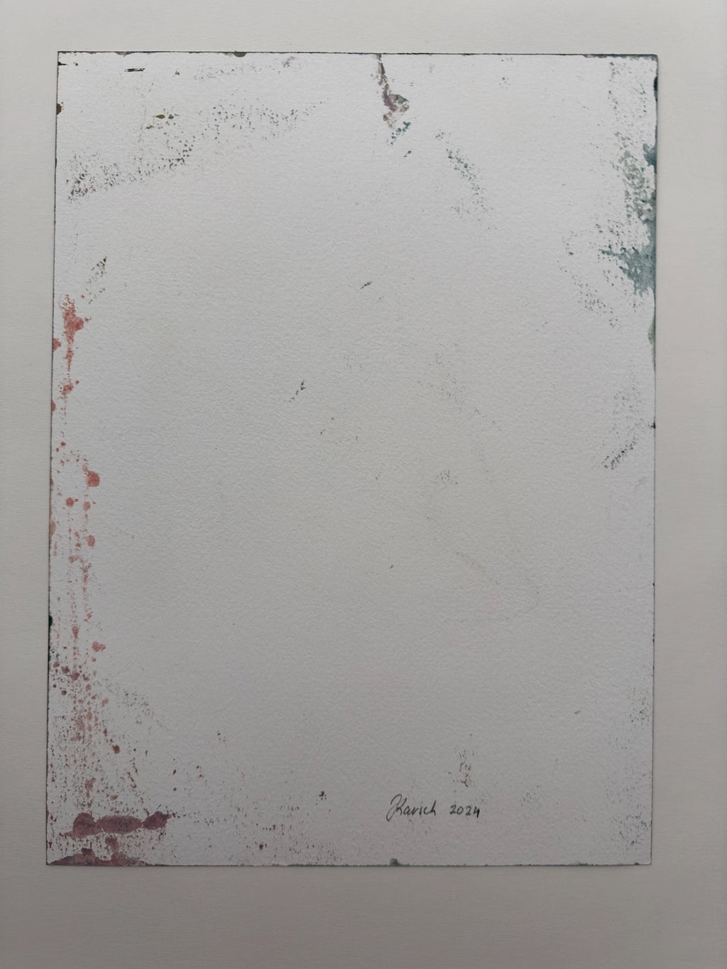 At the Window, oilpainting on paper, original art