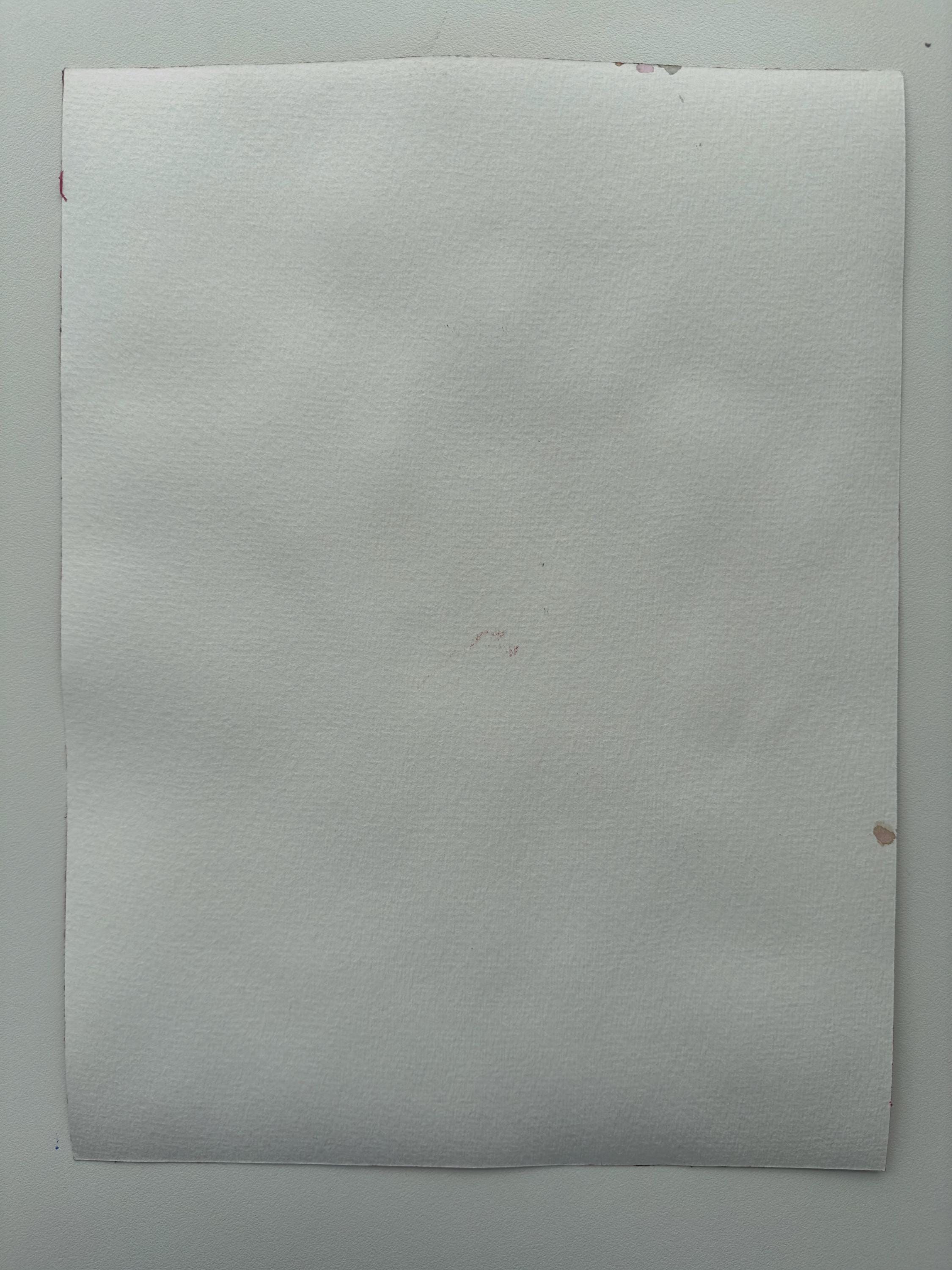 Red and Green, Watercolor on Paper, Original Work