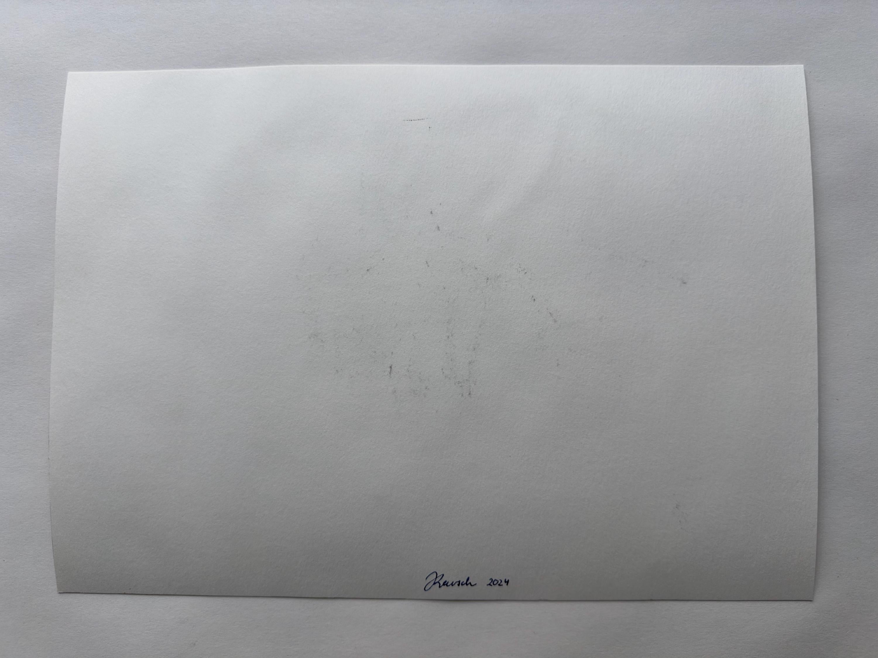 Spider, charcoal and watercolor on paper, original work