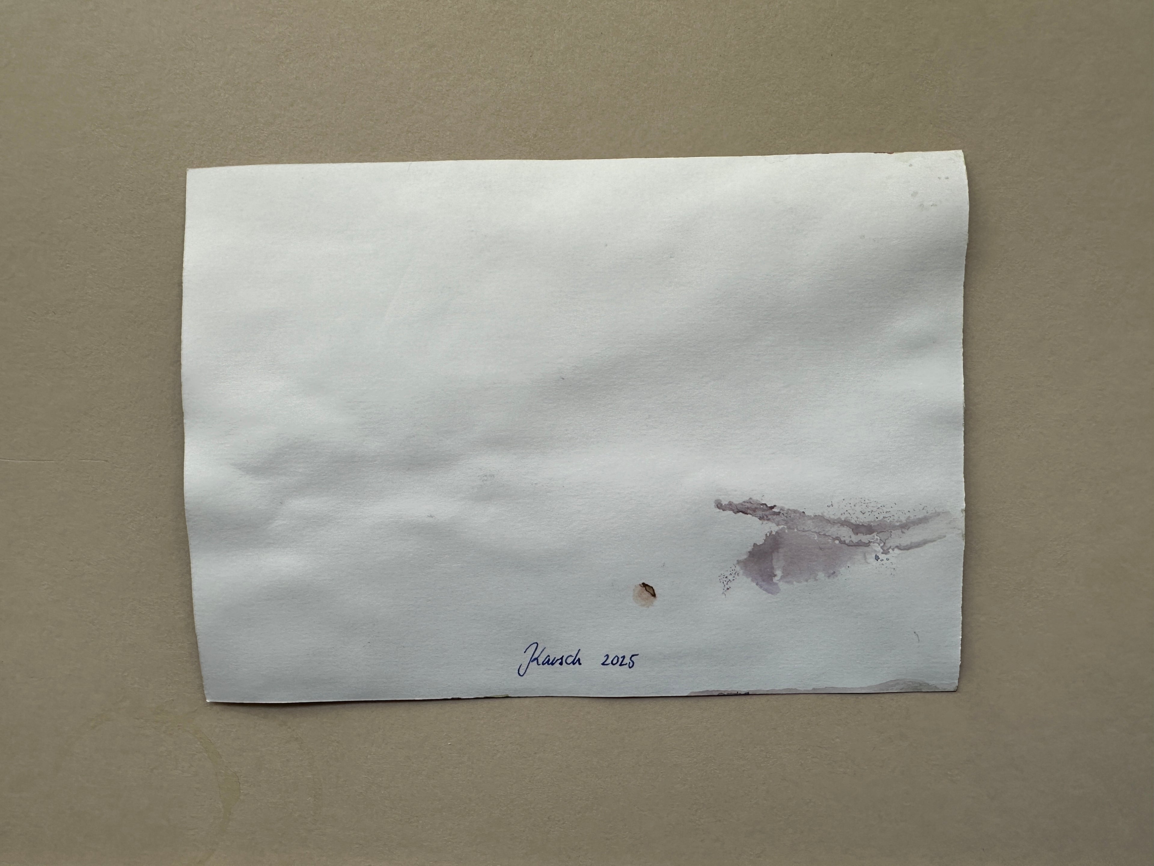 Small Abstract Sketch, small art on paper, original art