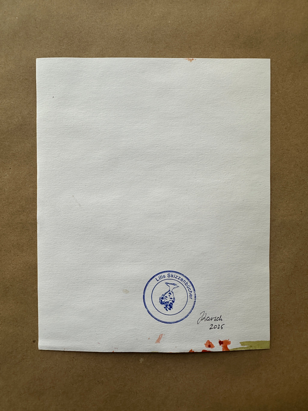 Dark woman's figure, small acrylic painting on paper, original artwork