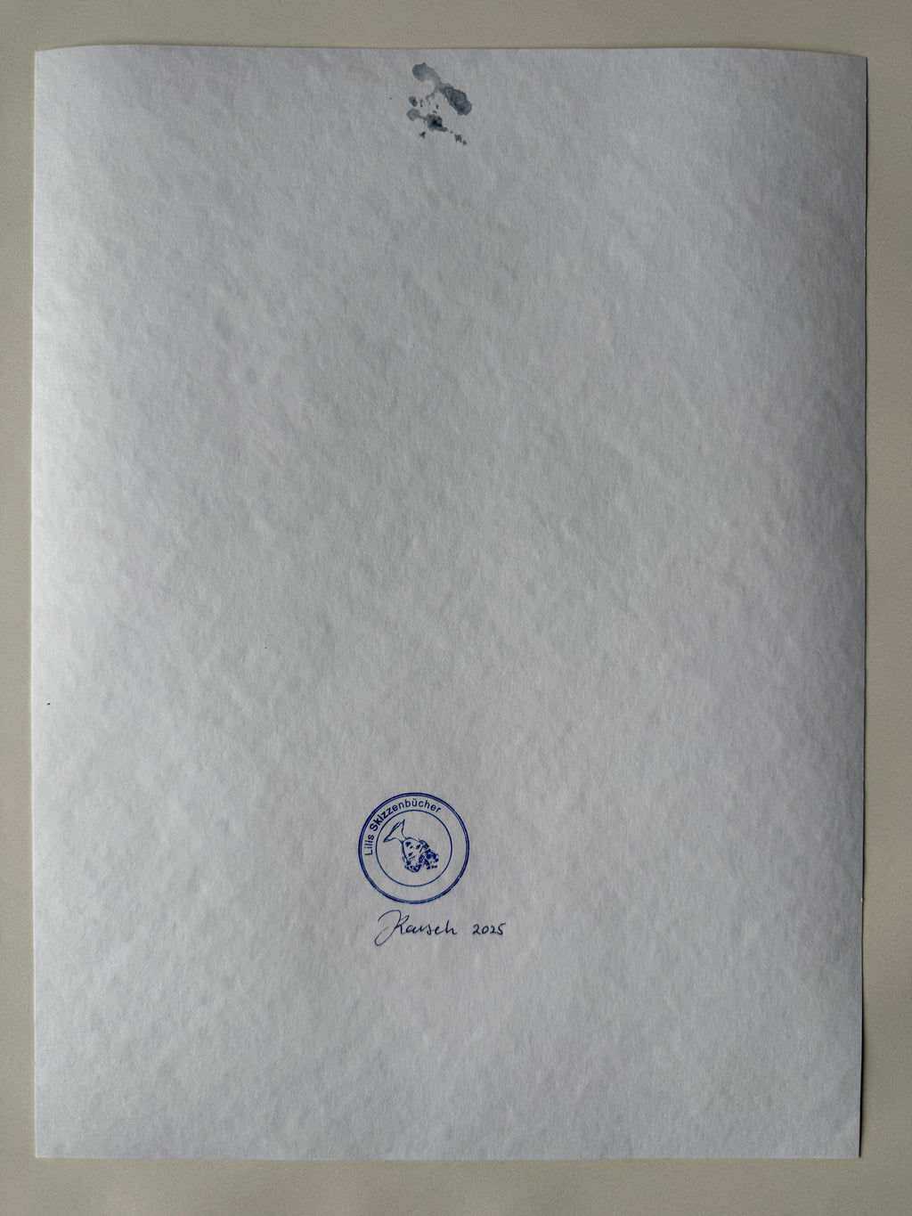 Clown, acrylic painting on paper, original art