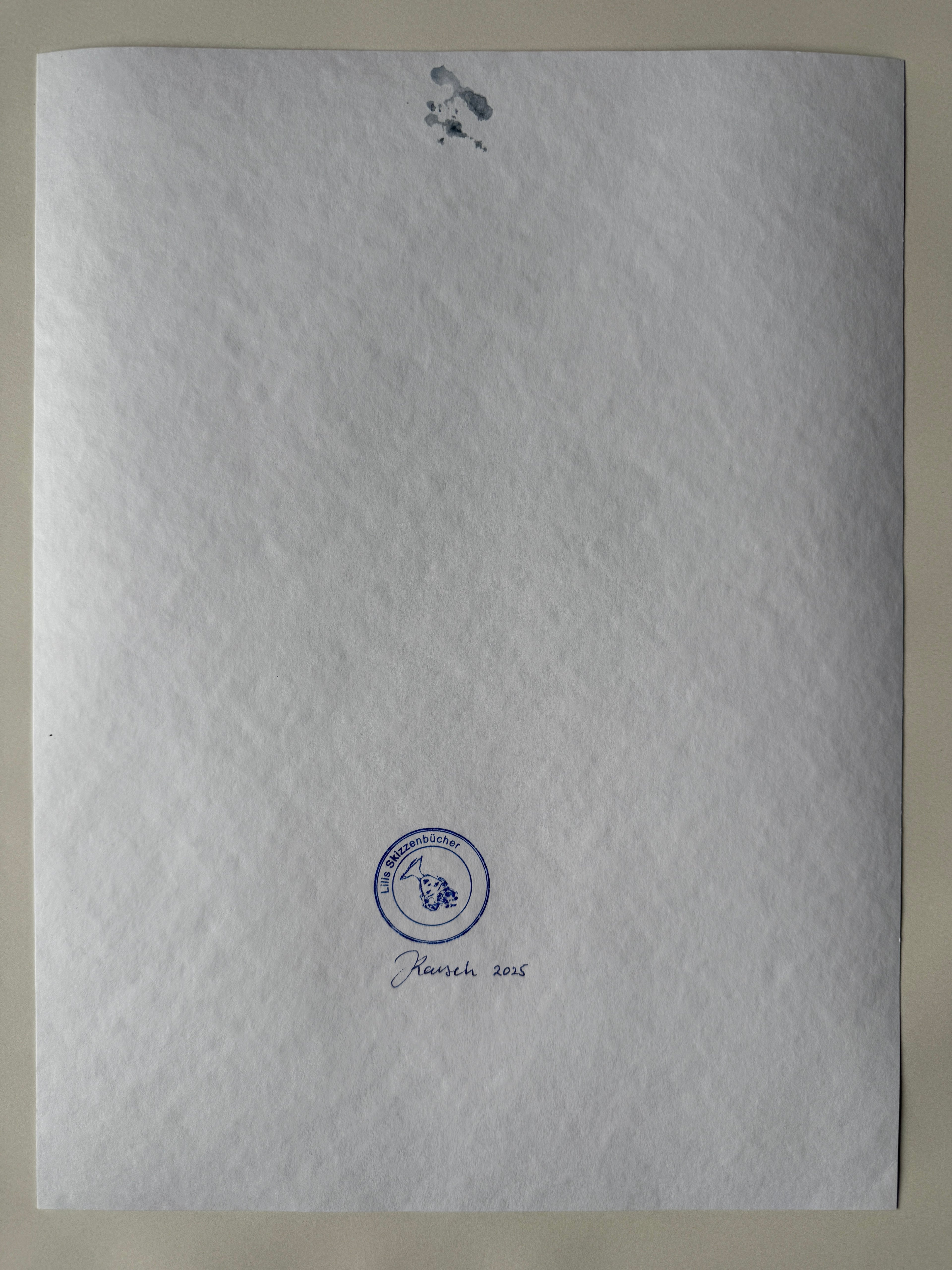 Clown, acrylic painting on paper, original art