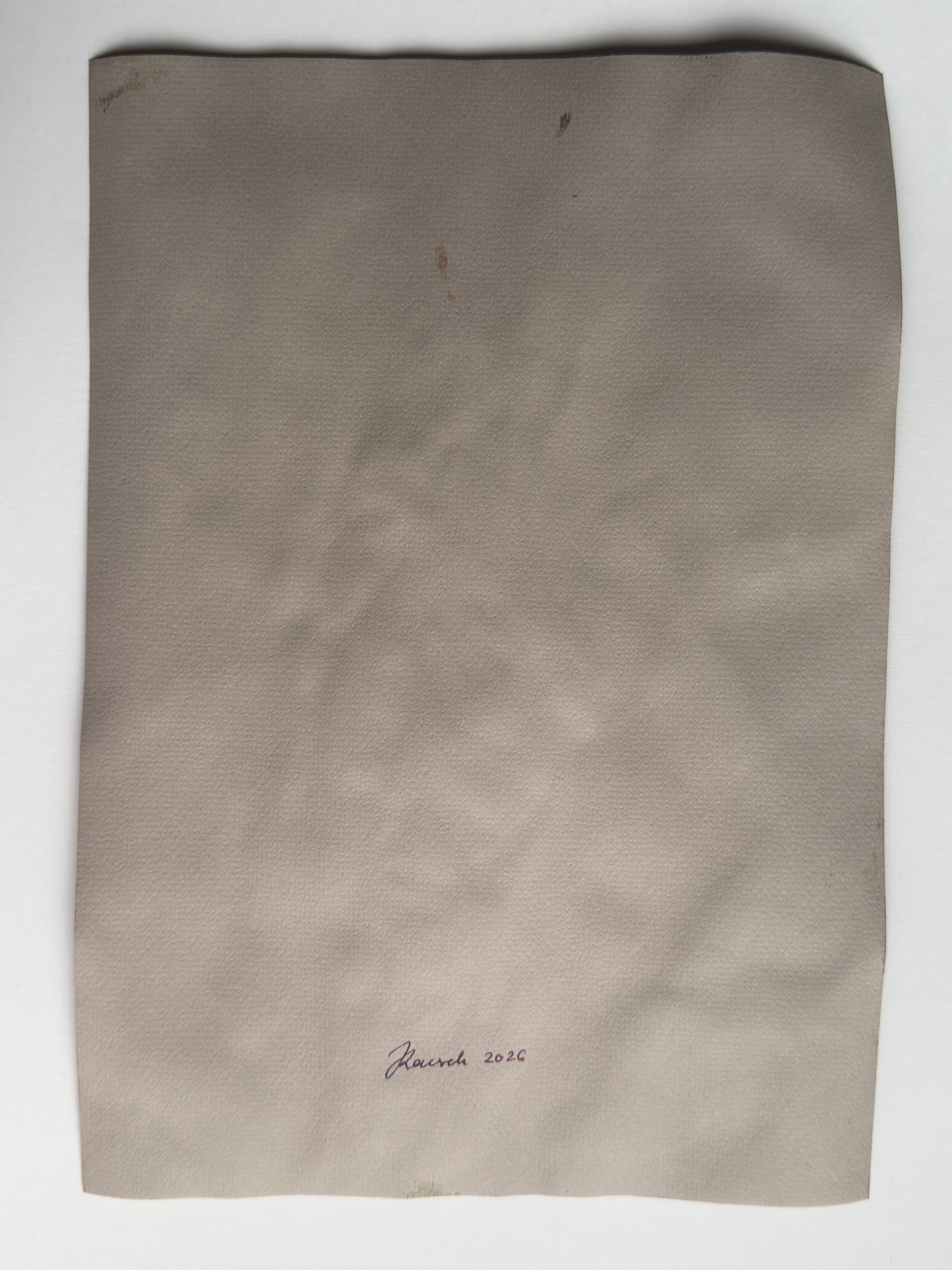 Spine, original watercolor drawing, figurative drawing