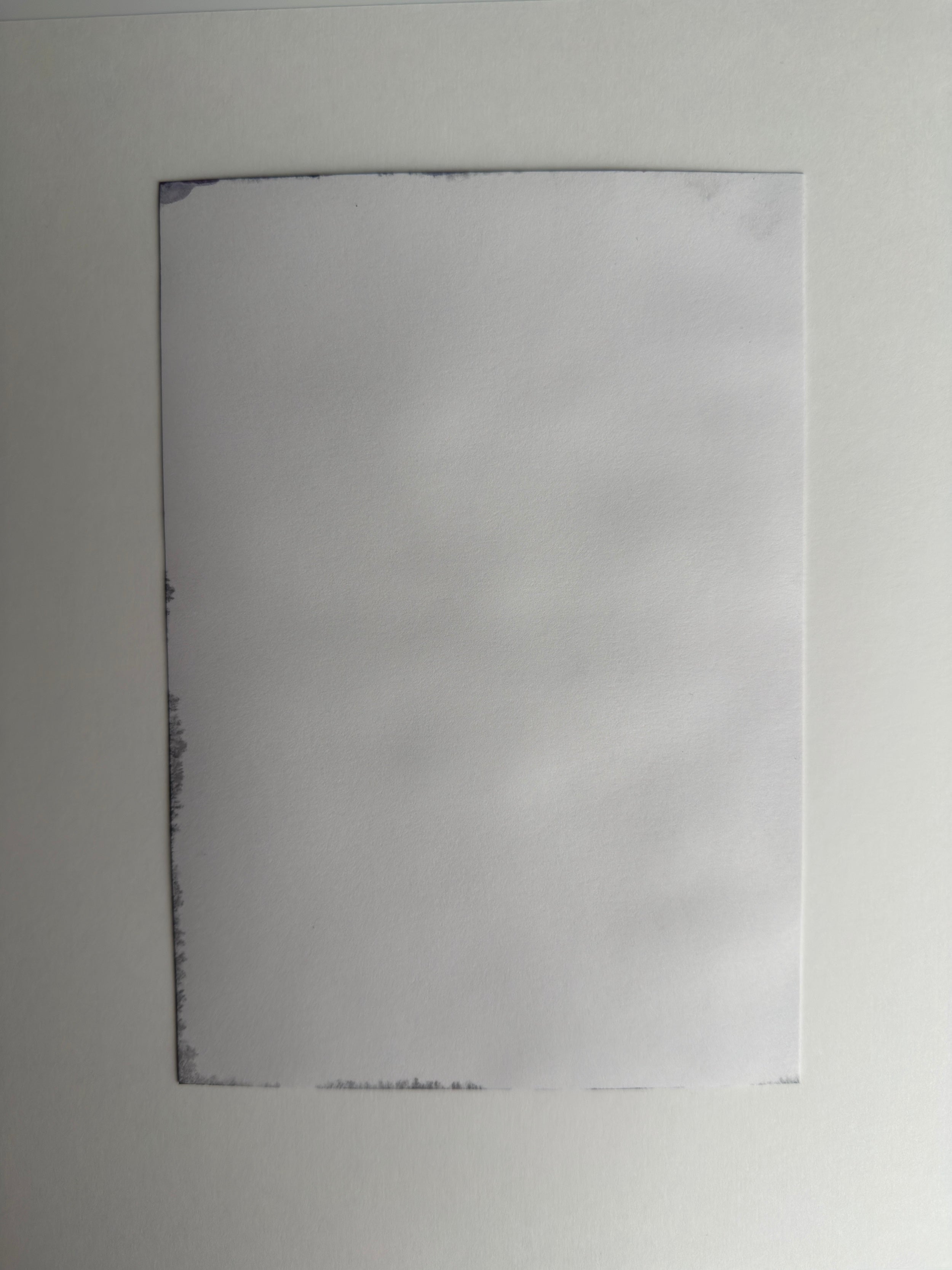 Sitting figure, original watercolor