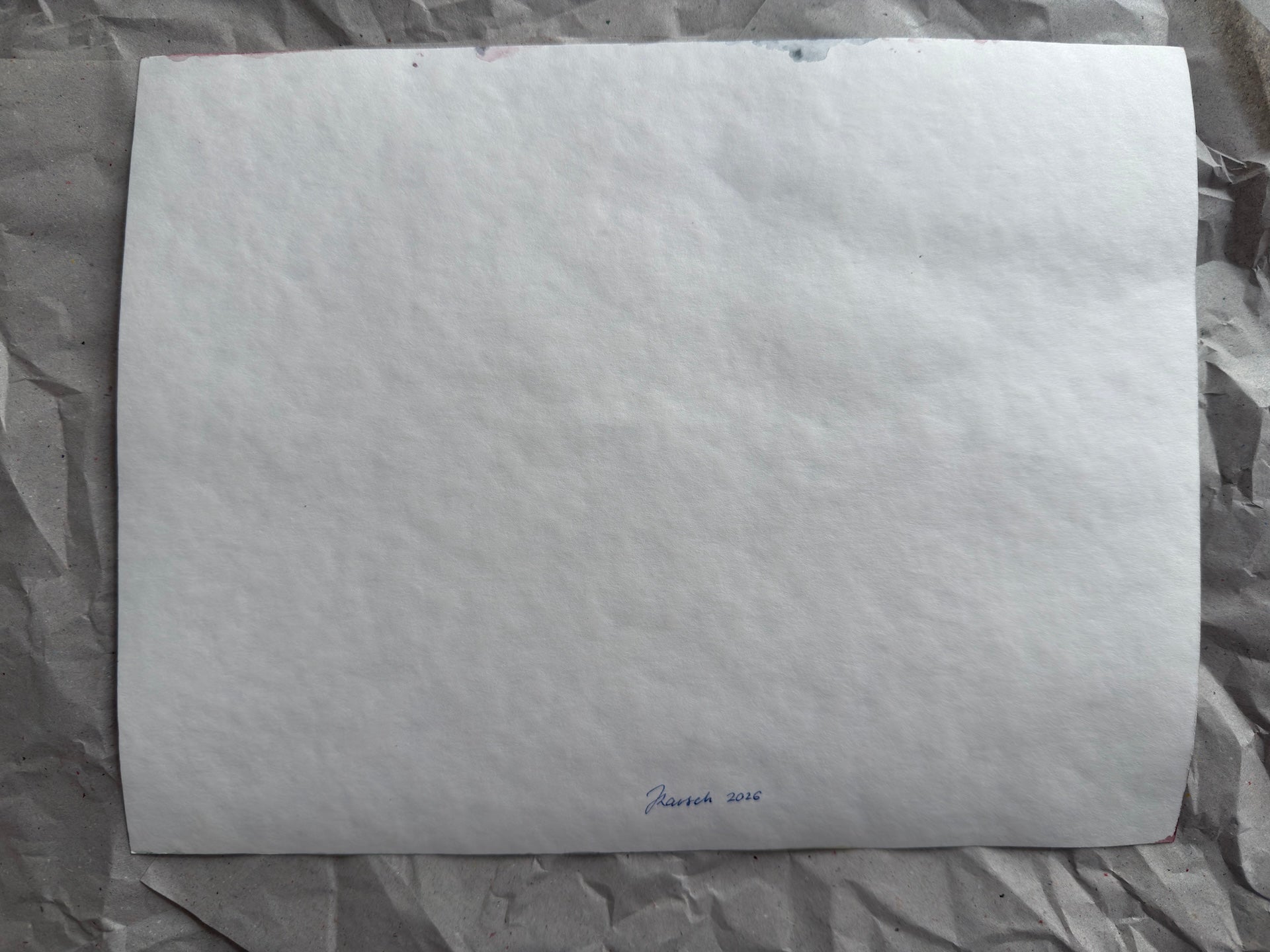 Abstract landscape, abstract watercolors, original