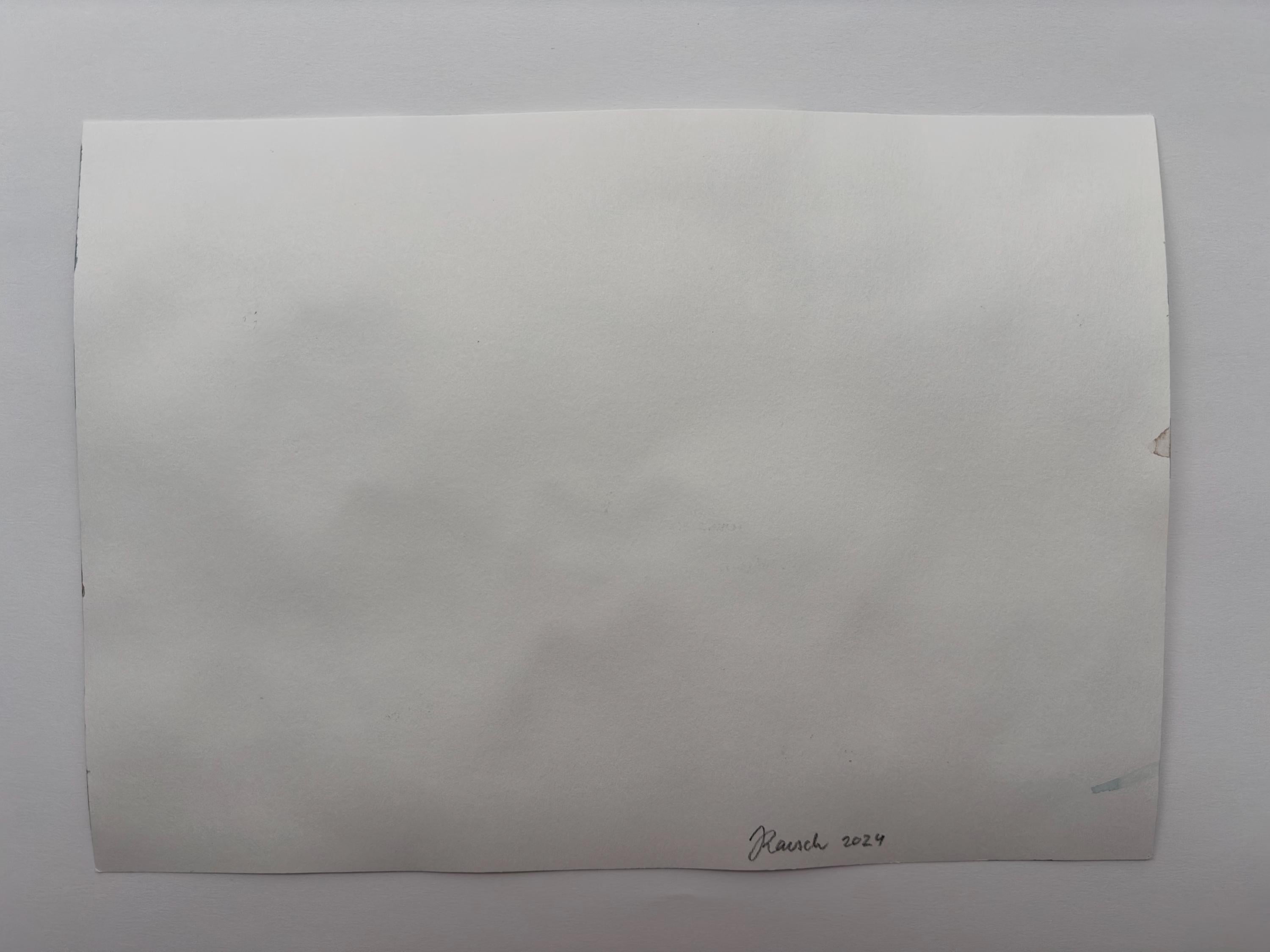 Rainy Morning, abstract watercolor, original work
